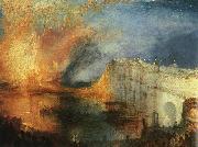 Joseph Mallord William Turner The Burning of the Houses of Parliament oil painting on canvas
